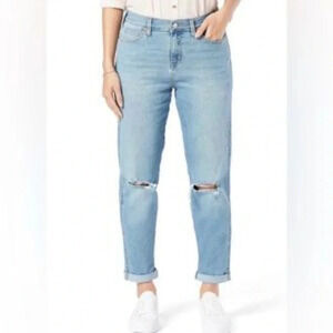 Levi’s SIGNATURE Women's Plus Size Heritage Mid Rise Slim Fit Boyfriend